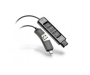 HP Poly DA85 USB to QD Black Adapter TAA