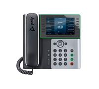 HP Poly Edge E500 IP Phone and PoE-enabled