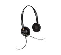 HP Poly EncorePro 520V Binaural Headset VoiceTube +Quick Disconnect