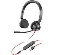 POLY Blackwire 3320 Headset Wired Head-band Office/Call center USB Typ