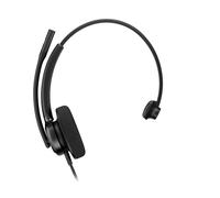 HP Poly Mission 415 USB-C Mono USB-C mono headset with AI noise-cancelling microphone, super wideband audio and faux leather ear cushions with memory