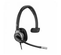 HP Poly Mission 615 USB-C Mono USB-C mono headset for the office with 2 microphones, busy light and mute function by rotating the microphone boom,
