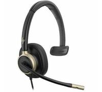 Hp Poly Mission 815 Wired On-Ear Mono Headset Black Monaural Supra-Aural Usb
