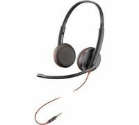 Hp Poly Poly Blackwire C3225 Wired On-Ear Over-The-Head Stereo Headset Black Bin