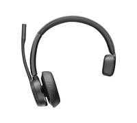 HP Poly Voyager 4310 USB-A Headset +BT700 dongle. Product type: Headset. Connectivity technology: Wired & Wireless. Weight: 122 g. Product colour: Black