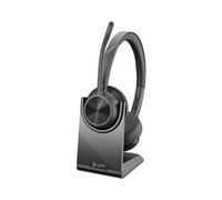 HP Poly Voyager 4320 UC Stereo USB-A Headset and BT700 USB-A Dongle wi