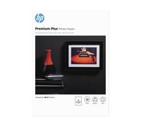 HP Premium Plus Semi-gloss Photo Paper-20 sht/A4/210 x 297 mm, White Semi-Glossy