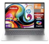 HP ProBook 465 Copilot+ Business Laptop (AMD Version ProBook 460) 16.0" IPS WUXGA Display (AMD Ryzen 5 7535U, 16GB DDR5, 512GB PCIe SSD, WiFi 6E, BT 5.3, Webcam, Win 11 Pro)