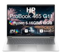 HP ProBook 465 G11 Business Laptop (AMD Version ProBook 460) 16.0" IPS WUXGA Display (Ryzen 5 7535U,16GB DDR5, 512GB PCIe SSD, Radeon 660M, AI Copilot, WiFi 6E, Bluetooth 5.3, HD Webcam, Win 11 Pro)