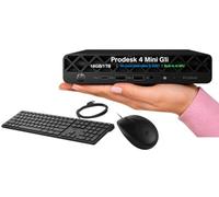 HP ProDesk 4 G1i Mini PC, Ultra 5-235T (> i5-12500T), 14-Core, 16GB/1TB | Premium Business Mini PC (>Pro Mini 400 G9), Dual DP + HDMI, Built-In AI NPU (27 TOPS), WiFi 6E, BT 5.3, Mouse + KB, Win11Pro