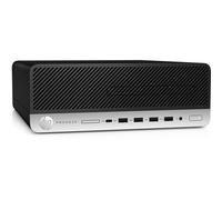 HP ProDesk 600 G4 SFF Desktop Computer, Intel Hexa Core i5-8500 3.0GHz, 16GB DDR4 RAM, 256GB PCIe SSD, Type-C, 2 Display Ports, Keyboard & Mouse, Blac