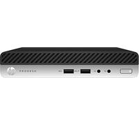 HP ProDesk Mini 400 G3 Desktop - (Black) (Intel Core i3-7100T, 4 GB RAM, 500 GB HDD, Windows 10 Pro)