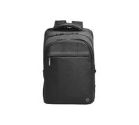 HP Professional Backpack for Laptops up to 17.3 Inches, Internal Pockets for Accessories, External Bottle Holder, Reinforced Zipper, Made of Water-Resistant Materials, Black