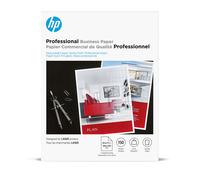 HP Professional Business Paper Glossy 8.5x11 in 52 lb 150 sheets works with laser printers (4WN10A) White