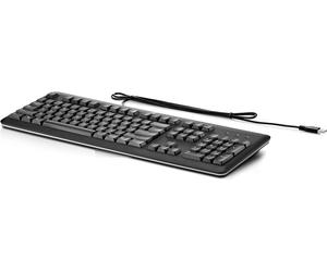HP Promo Wired USB Keyboard UK QWERTY Black QY776AT#ABU