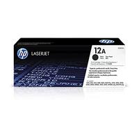 HP Q2612A 12A Original LaserJet Toner Cartridge, Black, Single Pack