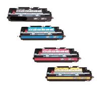 HP Q2670A-83A One Full Set Replacement High Capacity Laser Toners 6000 Pages Each