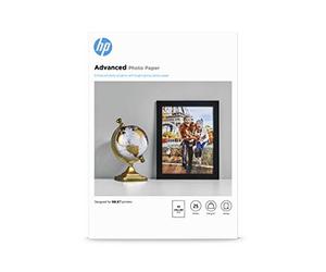 HP Q5456A, A4/210 x 297 mm, Advanced Glossy Photo Paper, 250 gsm, 25 Sheets