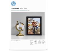 HP Q5456A, A4/210 x 297 mm, Advanced Glossy Photo Paper, 250 gsm, 25 Sheets, Wh