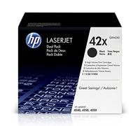 HP Q5942XD 42X High Yield Original LaserJet Toner Cartridges, Black, Multipack