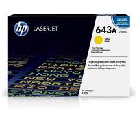 HP Q5952A 643A Original LaserJet Toner Cartridge, Yellow, Single Pack