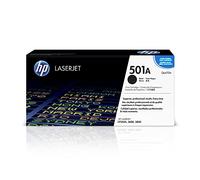 HP Q6470A 501A Original LaserJet Toner Cartridge, Black, Single Pack