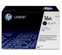 HP 16A Black Original LaserJet Toner Cartridge - Q7516A