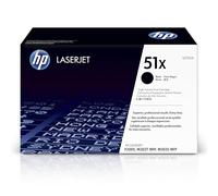 HP Q7551X 51X High Yield Original LaserJet Toner Cartridge, Black, Single Pack