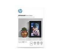 HP Advanced Photo Paper, Glossy, 250 g/m2, 10 x 15 cm (101 x 152 mm), 25 sheets