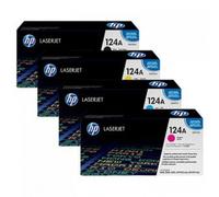 HP Quad Pack of 124A CMYK Toner Cartridge
