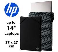 HP Reversible 14" Laptop Sleeve Case Bag Geo 37x27cm OmniBook Slim Tablet