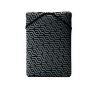 HP Protective Reversible Sleeve for Notebook up to 15.6, Reversible Design, Geometric/Black, Cover