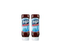 HP Sauce Top Down Brown, 450 g (Pack of 2)