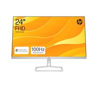 HP Series 5 23.8” Monitor | FHD IPS Display | 100 Hz Refresh Rate | 99% sRGB | 300 Nits Brightness | 1500:1 Contrast Ratio | Adjustable Tilt | Works with Chromebook | 1 HDMI 1.4, 1 VGA | White | 524sw