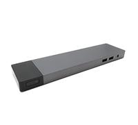 HP Silver Elite Thunderbolt 3 Docking Station, 4 USB 3.0, 1 USB-C, 10 Ports, VGA, DisplayPort, Ethernet, Compatible with HP ZBook 15 G3 G4 G5, 17 G3 G4
