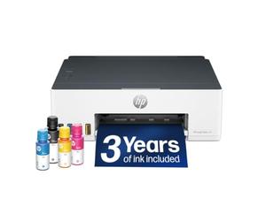 HP Smart Tank 210 Wireless Printer | Perfect for Everyday Home Use | Print only | Self-healing Wi-Fi | A4 | Smart buttons | Low on ink sensors | Refillable | Includes up to 3 Years of Ink