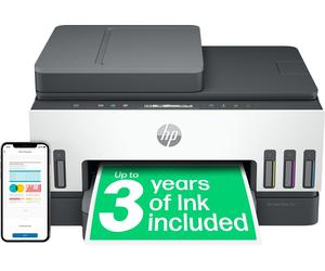 HP Smart Tank 7305 Wireless Inkjet Printer Up to 3 years of Ink Included - Grey, Grey