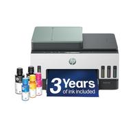 HP Smart Tank 7307 All in One Printer | Perfect for Home | Colour | Wireless | Print, Scan, Copy | Includes up to 3 Years of Ink | Refillable | Document Feeder | 2-Sided Printing | Easy Setup