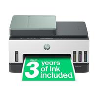 HP Smart Tank 7307 All in One Printer, Perfect for Home, Colour, Wireless, Print, Scan, Copy, Includes up to 3 Years of Ink, Refillable, Document Feeder, 2-Sided Printing, Easy Setup