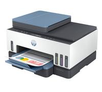 HP Smart Tank 7308 Wireless All-in-One Color Printer, Up to 2 Years of ink included; Two-sided printing; Copier, Scanner