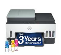HP Smart Tank 7607 All-in-One Printer | Perfect for Home | Colour | Wireless, Ethernet | Print, Scan, Copy, Fax | Refillable, Includes up to 3 Years of Ink | Auto Document Feeder