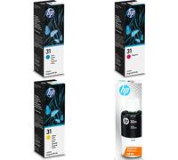 HP Smart Tank 7606 Printer Ink Cartridges (4 Pack) -1VV24AE Multipack Original