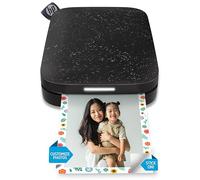 HP Sprocket 2x3 Inch Instant Smartphone Photo Printer - Portable Color Wireless Mobile Printer - Zink Sticky-Back Photos - Print from Compatible iOS & Android Devices with Bluetooth w/Fun App - Black