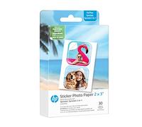 HP Sprocket 2x3 (5.1x7.5 cm) Premium Zink Sticky Back Photo Paper, 50 Sheets, Compatible with HP Sprocket Photo Printers