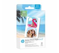 HP Sprocket 2x3" Cut-Out Sticker Zink Photo Paper - 30 Sheets (60 Stickers)