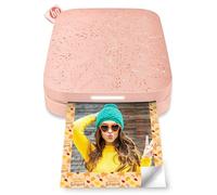 HP Sprocket 2x3 Inch Instant Smartphone Photo Printer - Portable Color Wireless Mobile Printer - Zink Sticky-Back Photos - Print from Compatible iOS & Android Devices with Bluetooth w/Fun App - Pink