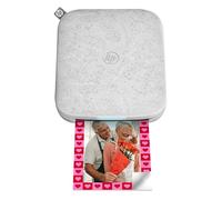 HP Sprocket Portable Photo Printer (Luna Pearl) Instantly Prints ZINK 2x3 Sticky-Backed Photos from your iOS & Android Device