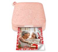 HP Sprocket 2x3 Inch Instant Smartphone Photo Printer - Portable Color Wireless Mobile Printer - Zink Sticky-Back Photos - Print from Compatible iOS & Android Devices with Bluetooth w/Fun App - Pink