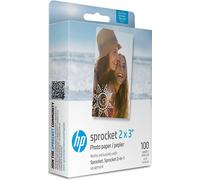 HP Sprocket 2x3 Premium Zink Sticky Back Photo Paper 100 Sheets Photo Printer