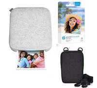 HP Sprocket 3x4 Instant Photo Printer -Kit: 20 Pack Zink Paper, case